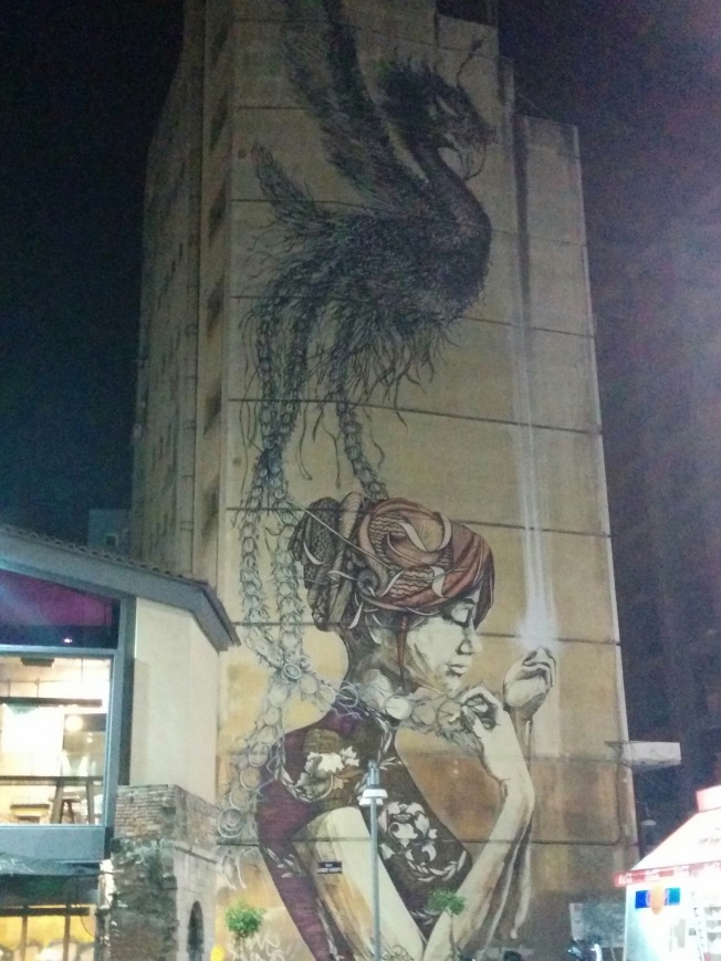 Selanik’te sokak sanatından kesitler
